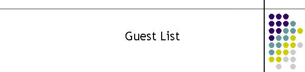 Guest List